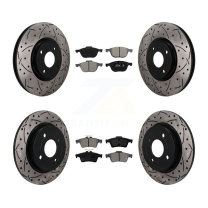 Disc Rotors and Semi-Metallic Brake Pads Kit-KDS-101643