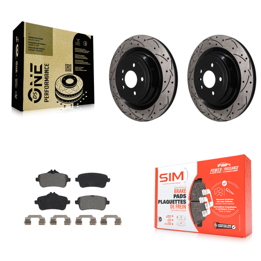 Disc Rotors and Semi-Metallic Brake Pads Kit-KDS-101662
