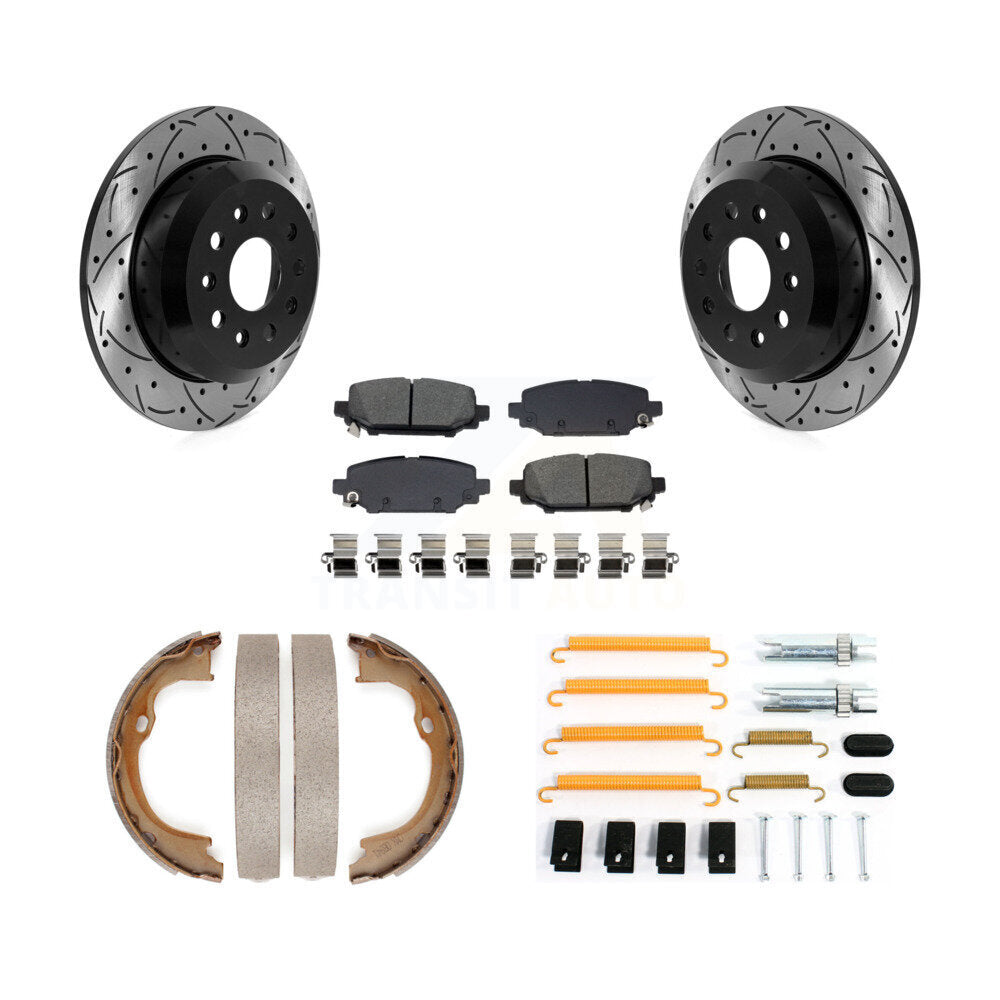 Disc Rotors and Semi-Metallic Brake Pads Kit-KDS-101760