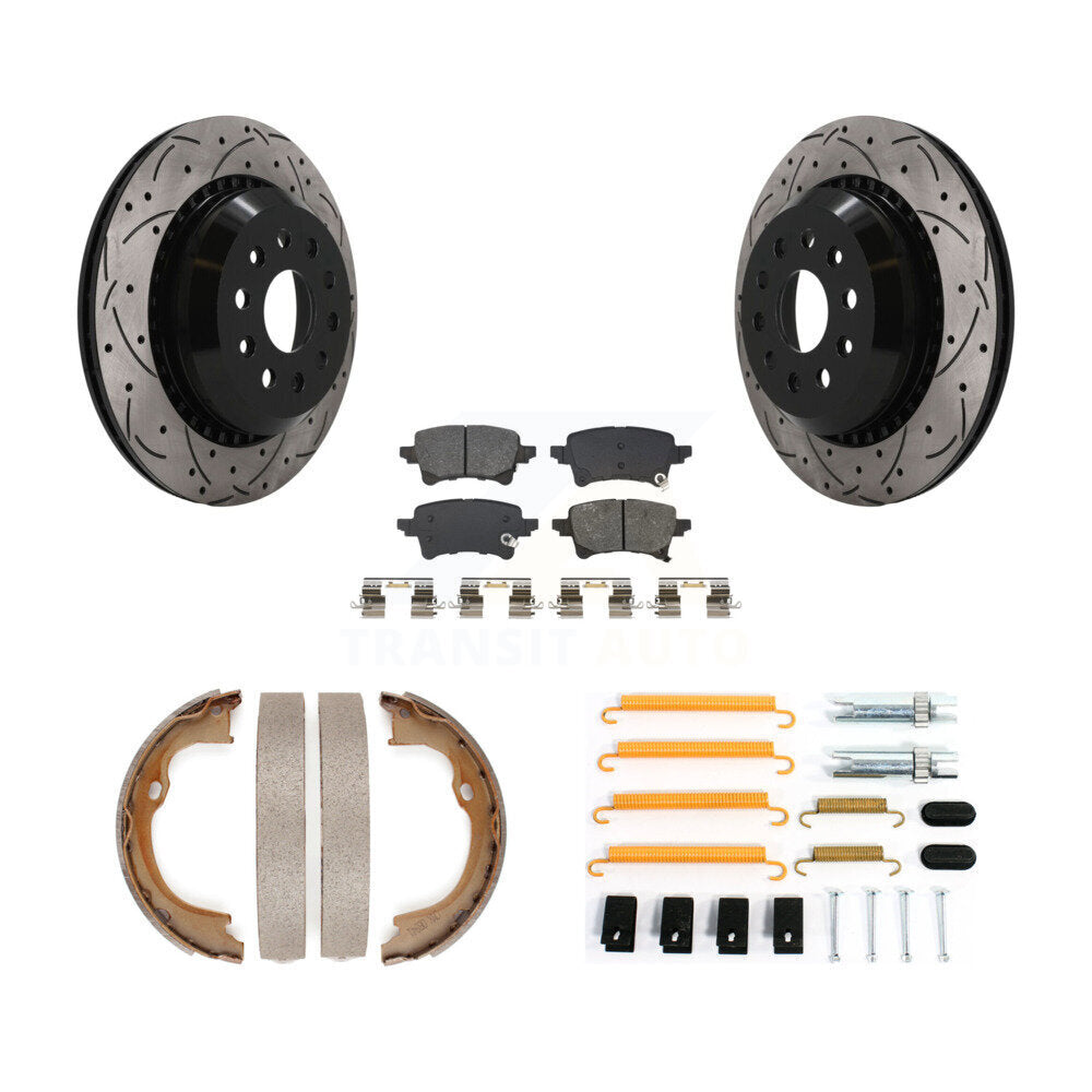 Disc Rotors and Semi-Metallic Brake Pads Kit-KDS-101762