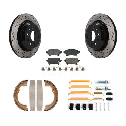 Disc Rotors and Semi-Metallic Brake Pads Kit-KDS-101762