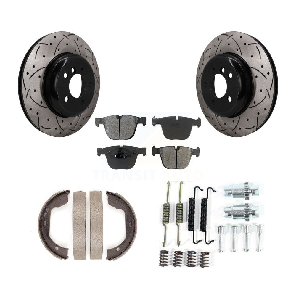Disc Rotors and Semi-Metallic Brake Pads Kit-KDS-101766