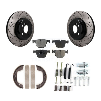 Disc Rotors and Semi-Metallic Brake Pads Kit-KDS-101766