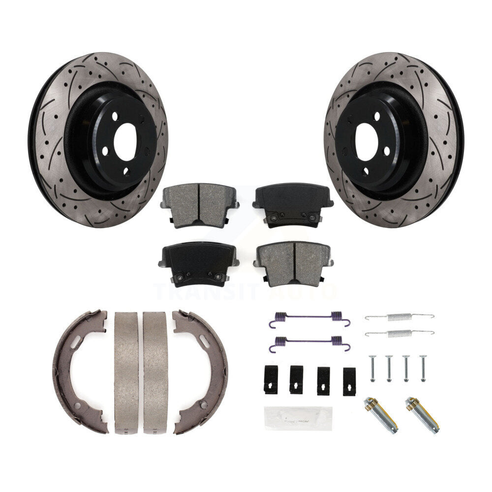 Disc Rotors and Semi-Metallic Brake Pads Kit-KDS-101772 Kit.bestparts.ca
