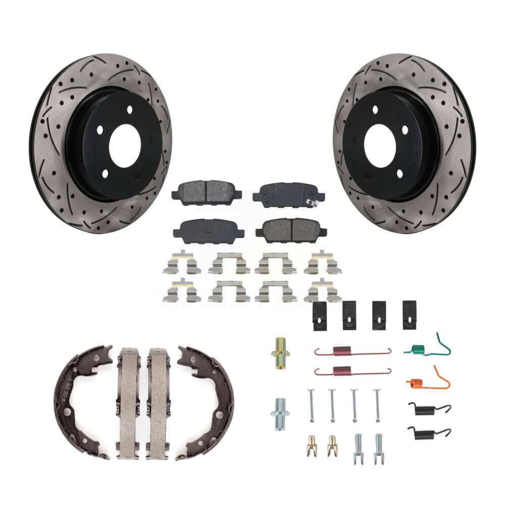 Disc Rotors and Semi-Metallic Brake Pads Kit-KDS-101777 Kit.bestparts.ca