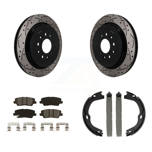 Disc Rotors and Semi-Metallic Brake Pads Kit-KDS-101781