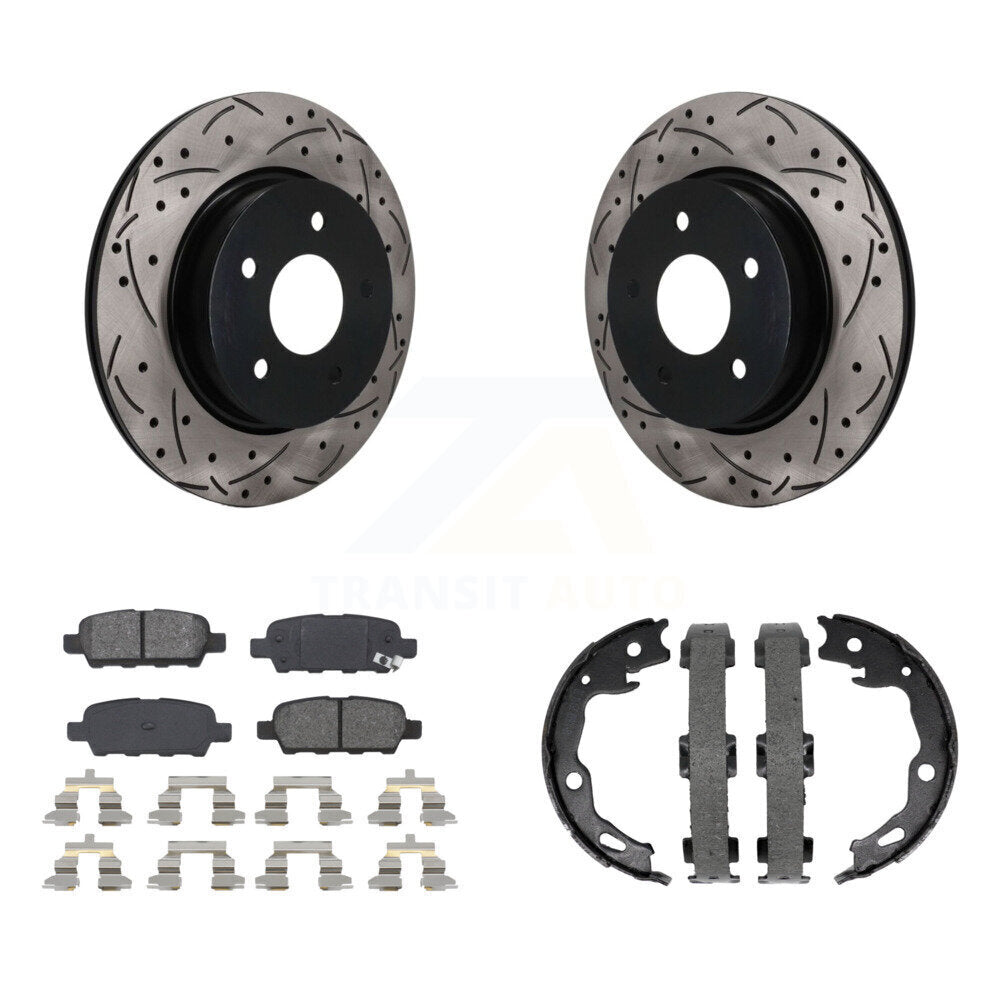 Disc Rotors and Semi-Metallic Brake Pads Kit-KDS-101782