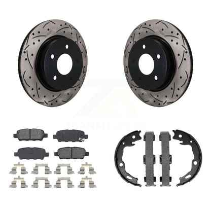 Disc Rotors and Semi-Metallic Brake Pads Kit-KDS-101782