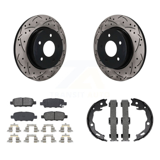Disc Rotors and Semi-Metallic Brake Pads Kit-KDS-101782