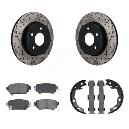 Disc Rotors and Semi-Metallic Brake Pads Kit-KDS-101783