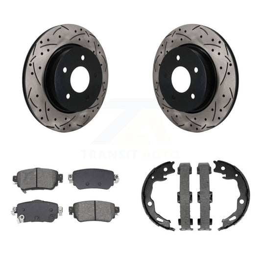 Disc Rotors and Semi-Metallic Brake Pads Kit-KDS-101783