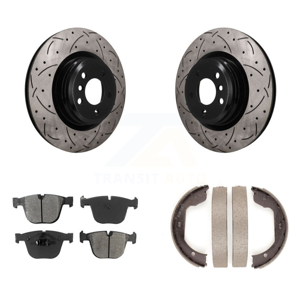 Disc Rotors and Semi-Metallic Brake Pads Kit-KDS-101786