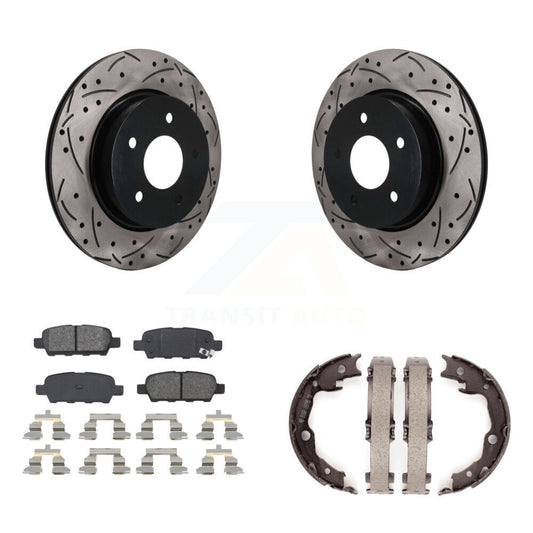 Disc Rotors and Semi-Metallic Brake Pads Kit-KDS-101787