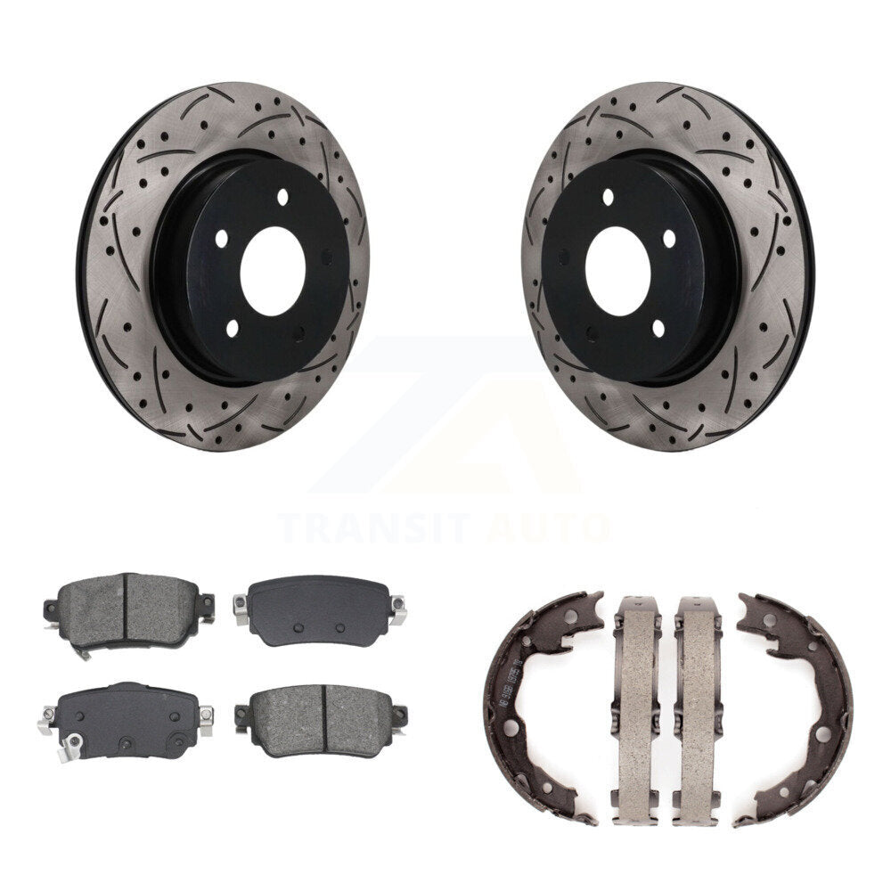 Disc Rotors and Semi-Metallic Brake Pads Kit-KDS-101788 Kit.bestparts.ca