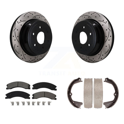 Disc Rotors and Semi-Metallic Brake Pads Kit-KDS-101789