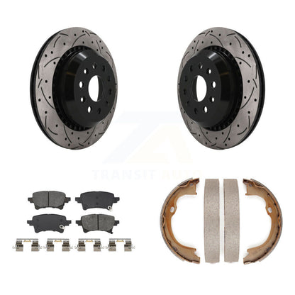 Disc Rotors and Semi-Metallic Brake Pads Kit-KDS-101790