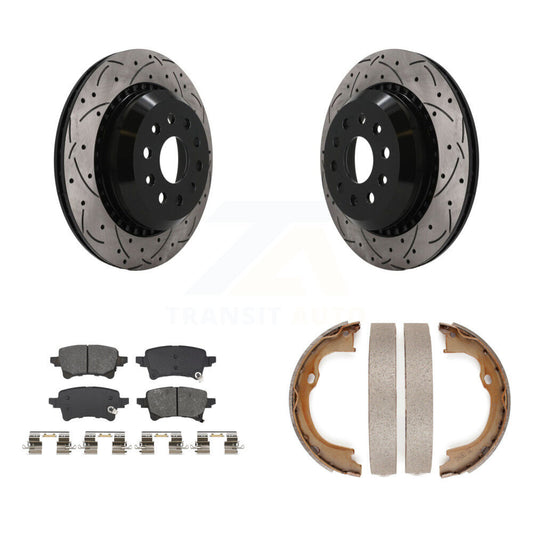 Disc Rotors and Semi-Metallic Brake Pads Kit-KDS-101790