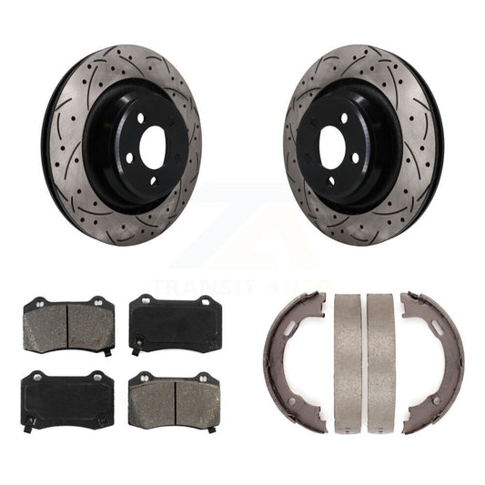 Disc Rotors and Semi-Metallic Brake Pads Kit-KDS-101795