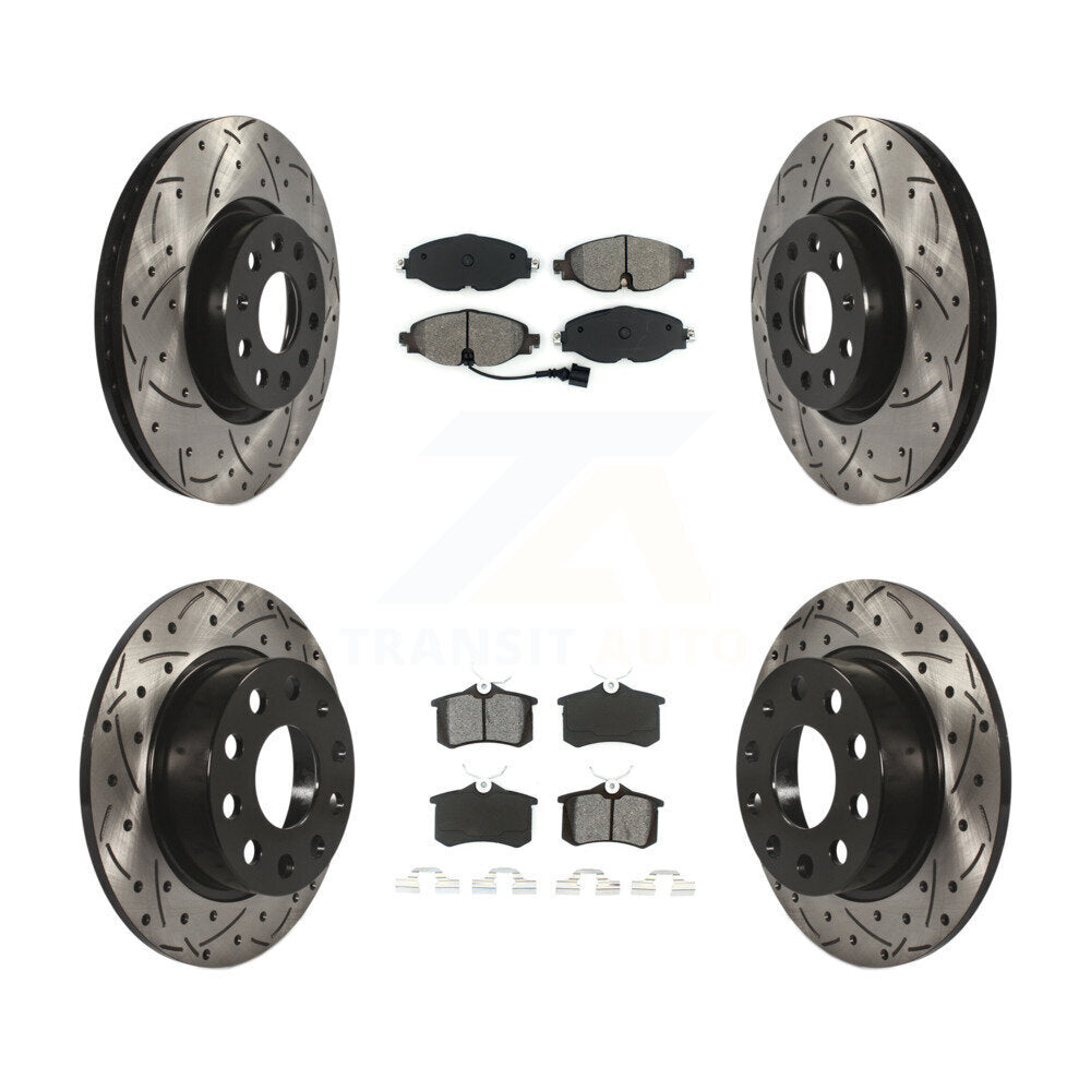 Disc Rotors and Semi-Metallic Brake Pads Kit-KDS-101800 Kit.bestparts.ca