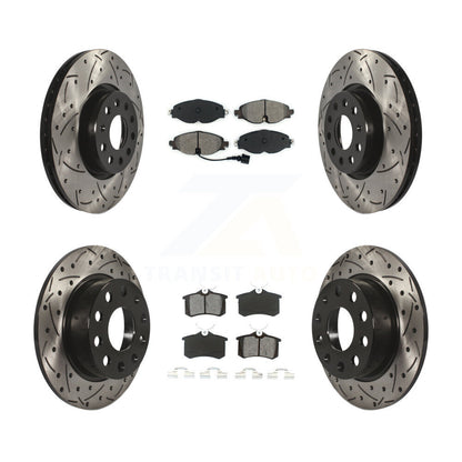 Disc Rotors and Semi-Metallic Brake Pads Kit-KDS-101800