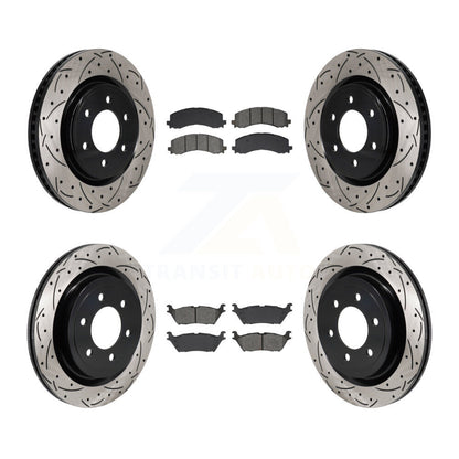 Disc Rotors and Semi-Metallic Brake Pads Kit-KDS-101801