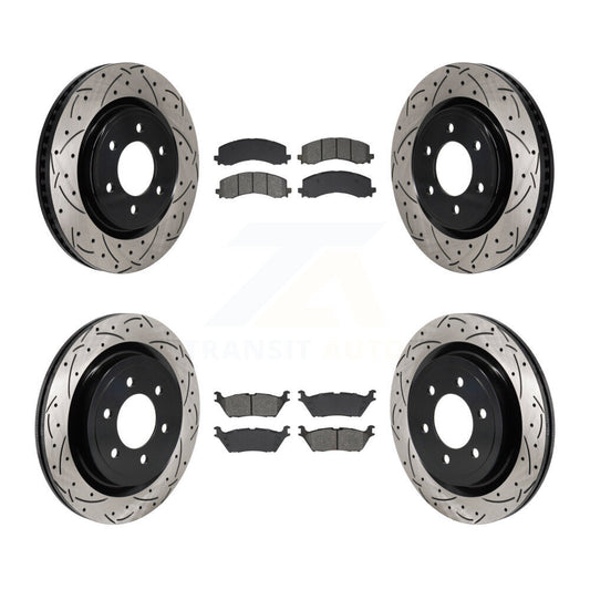 Disc Rotors and Semi-Metallic Brake Pads Kit-KDS-101801