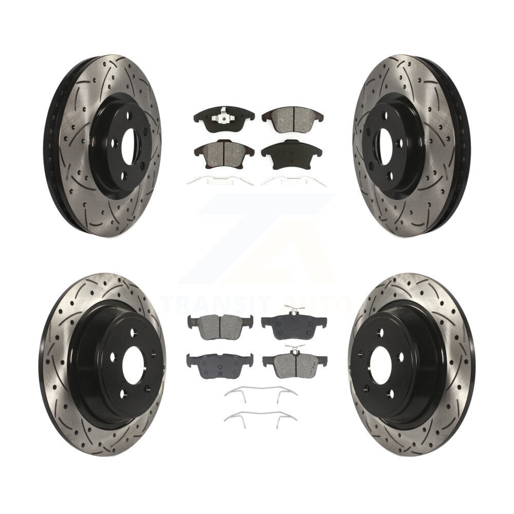 Disc Rotors and Semi-Metallic Brake Pads Kit-KDS-101802 Kit.bestparts.ca