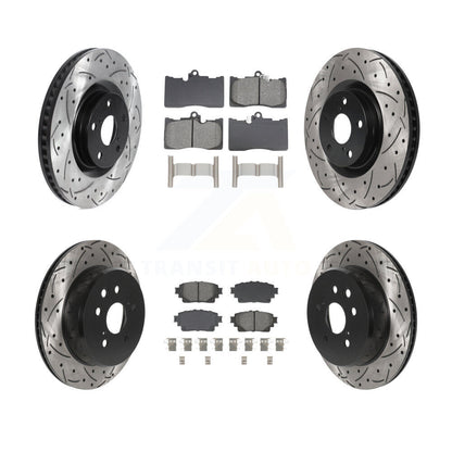 Disc Rotors and Semi-Metallic Brake Pads Kit-KDS-101813