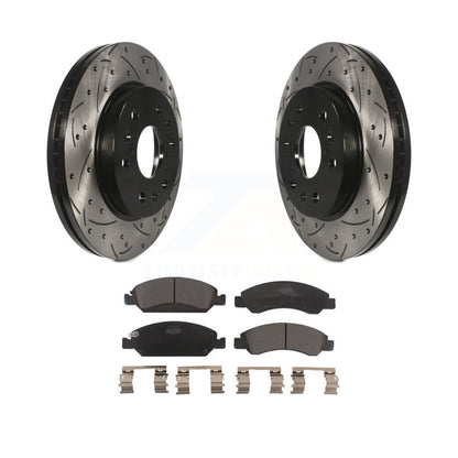 Coated Disc Rotors and Ceramic Brake Pads Kit-KDT-100003 - Kit.bestparts.ca