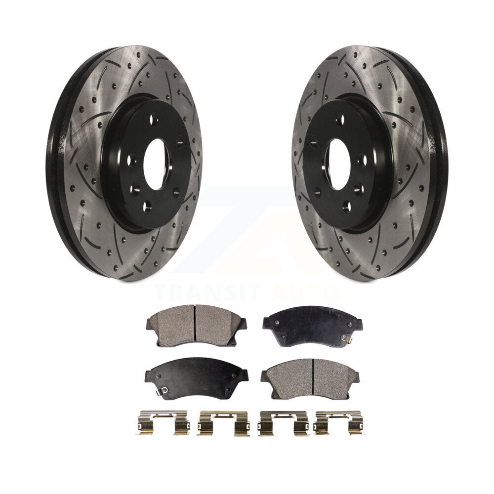 Coated Disc Rotors and Ceramic Brake Pads Kit-KDT-100011 - Kit.bestparts.ca Kit.bestparts.ca