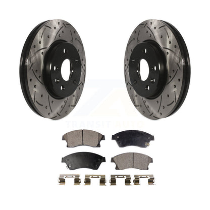 Coated Disc Rotors and Ceramic Brake Pads Kit-KDT-100011 - Kit.bestparts.ca