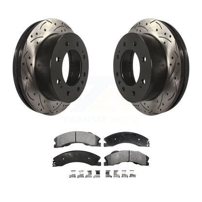 Coated Disc Rotors and Ceramic Brake Pads Kit-KDT-100014 - Kit.bestparts.ca