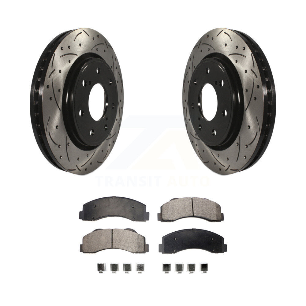Coated Disc Rotors and Ceramic Brake Pads Kit-KDT-100030 - Kit.bestparts.ca Kit.bestparts.ca