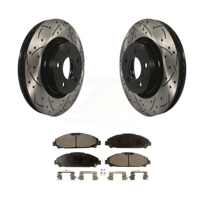 Coated Disc Rotors and Ceramic Brake Pads Kit-KDT-100037 - Kit.bestparts.ca