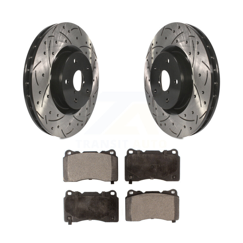 Coated Disc Rotors and Ceramic Brake Pads Kit-KDT-100072 - Kit.bestparts.ca Kit.bestparts.ca