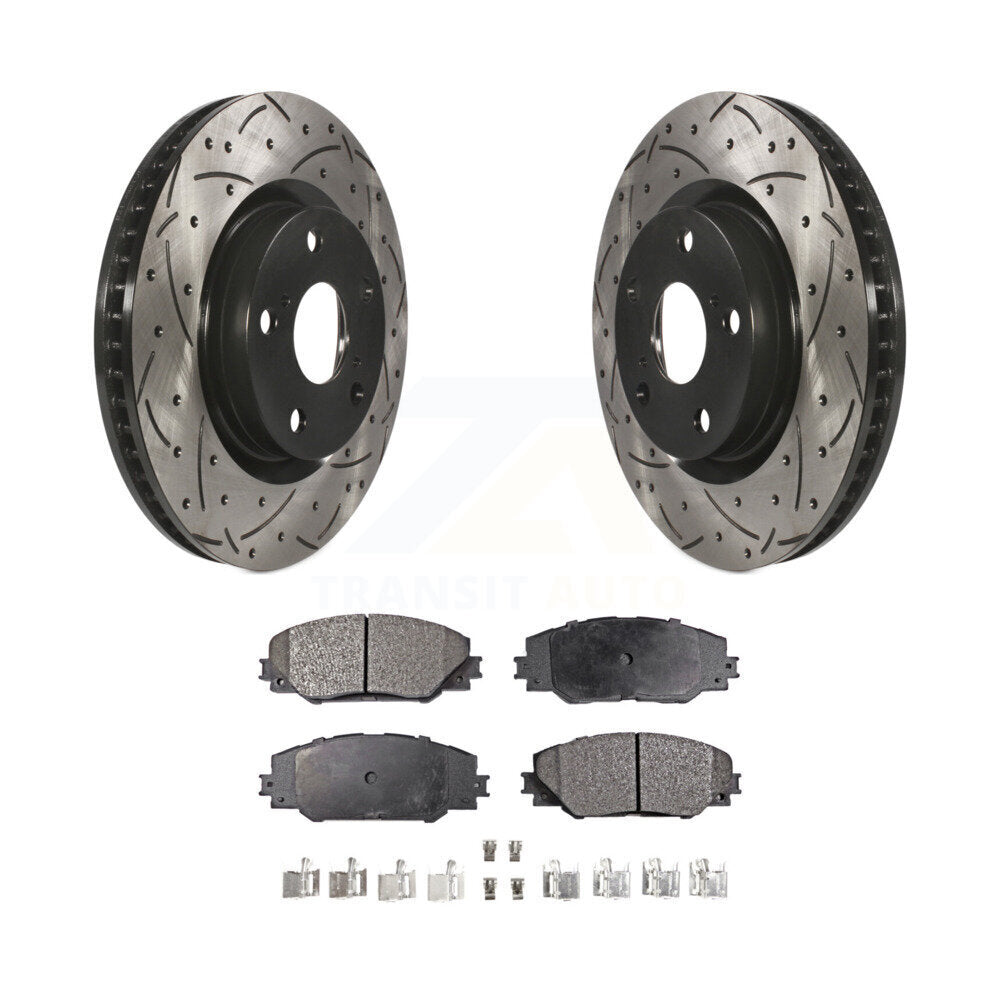Coated Disc Rotors and Ceramic Brake Pads Kit-KDT-100098 - Kit.bestparts.ca Kit.bestparts.ca
