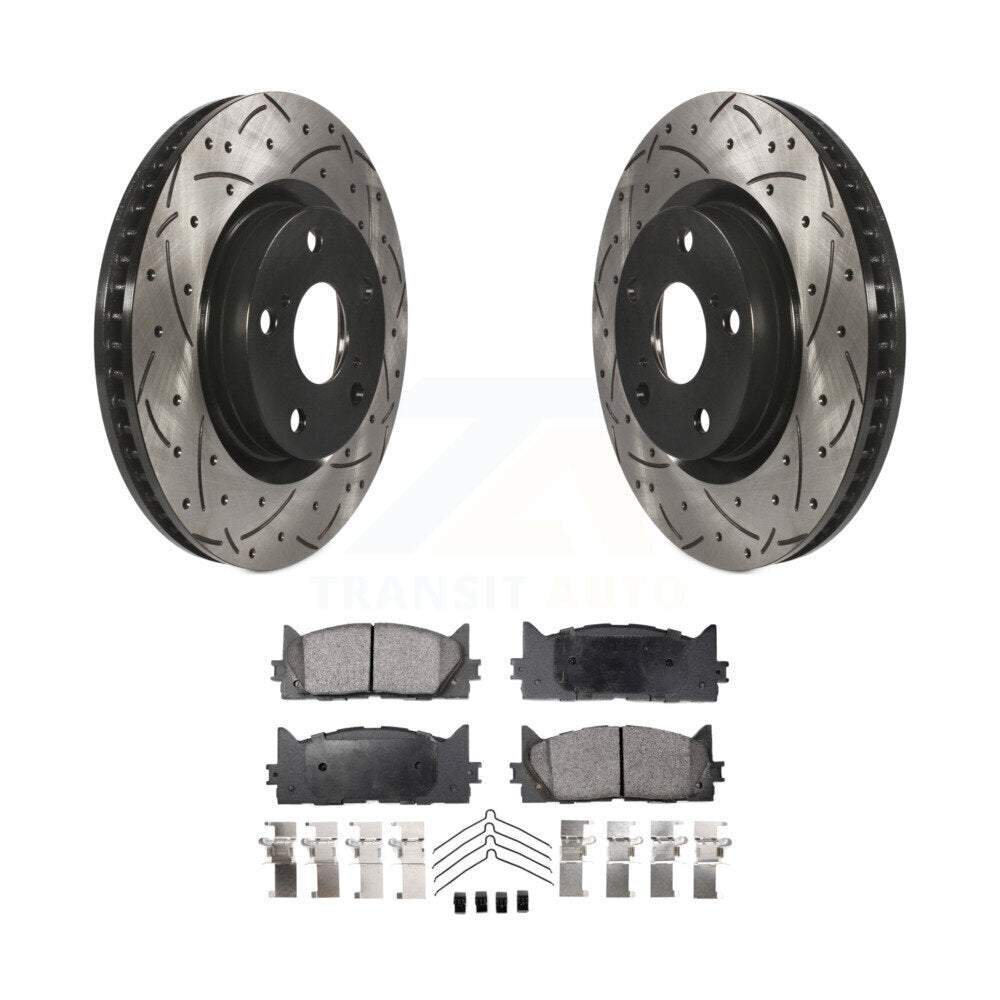Coated Disc Rotors and Ceramic Brake Pads Kit-KDT-100099 - Kit.bestparts.ca Kit.bestparts.ca