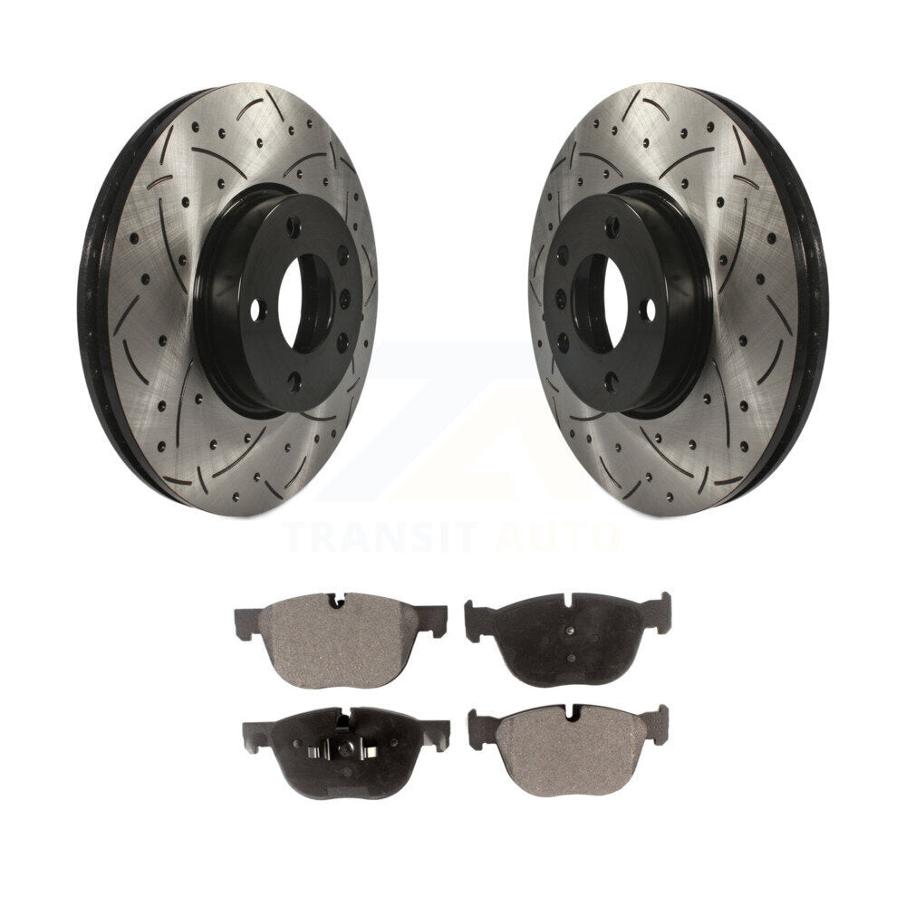 Coated Disc Rotors and Ceramic Brake Pads Kit-KDT-100113 - Kit.bestparts.ca