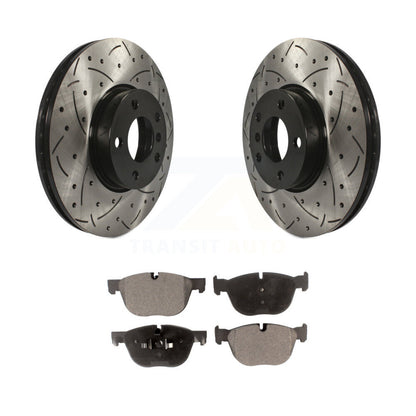 Coated Disc Rotors and Ceramic Brake Pads Kit-KDT-100113 - Kit.bestparts.ca