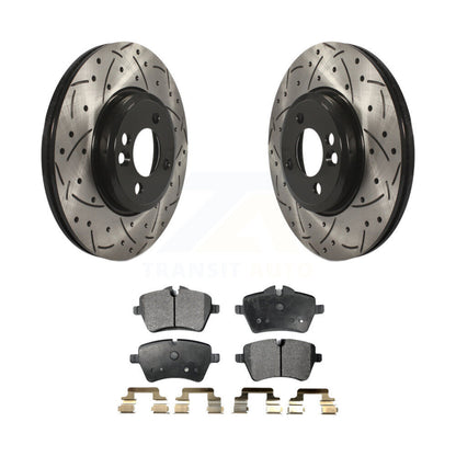 Coated Disc Rotors and Ceramic Brake Pads Kit-KDT-100116 - Kit.bestparts.ca