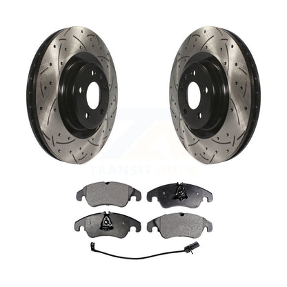 Coated Disc Rotors and Ceramic Brake Pads Kit-KDT-100132 - Kit.bestparts.ca