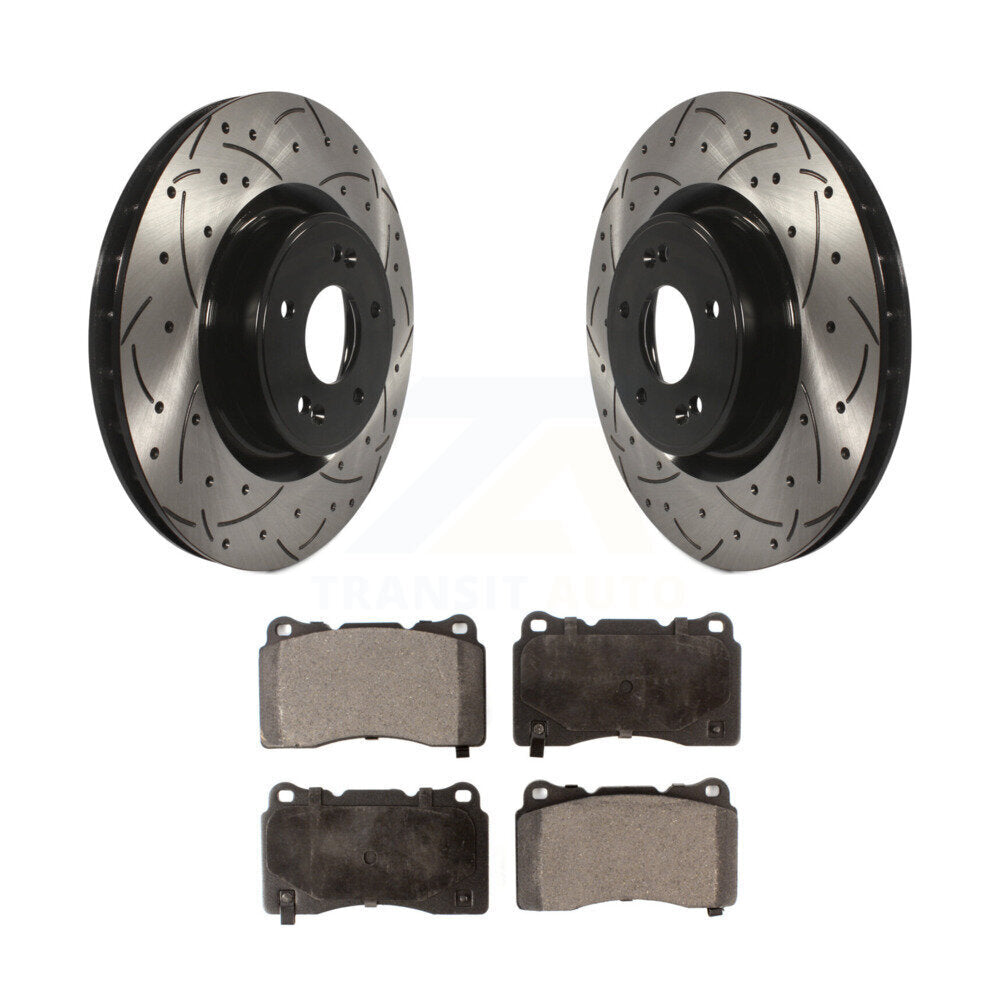 Coated Disc Rotors and Ceramic Brake Pads Kit-KDT-100136 - Kit.bestparts.ca Kit.bestparts.ca