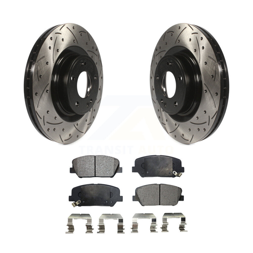 Coated Disc Rotors and Ceramic Brake Pads Kit-KDT-100137 - Kit.bestparts.ca Kit.bestparts.ca