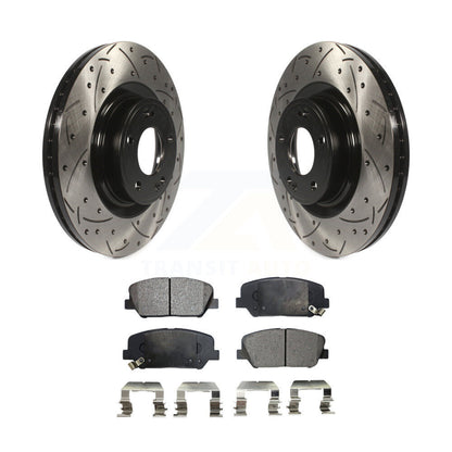 Coated Disc Rotors and Ceramic Brake Pads Kit-KDT-100137 - Kit.bestparts.ca