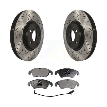 Coated Disc Rotors and Ceramic Brake Pads Kit-KDT-100152 - Kit.bestparts.ca