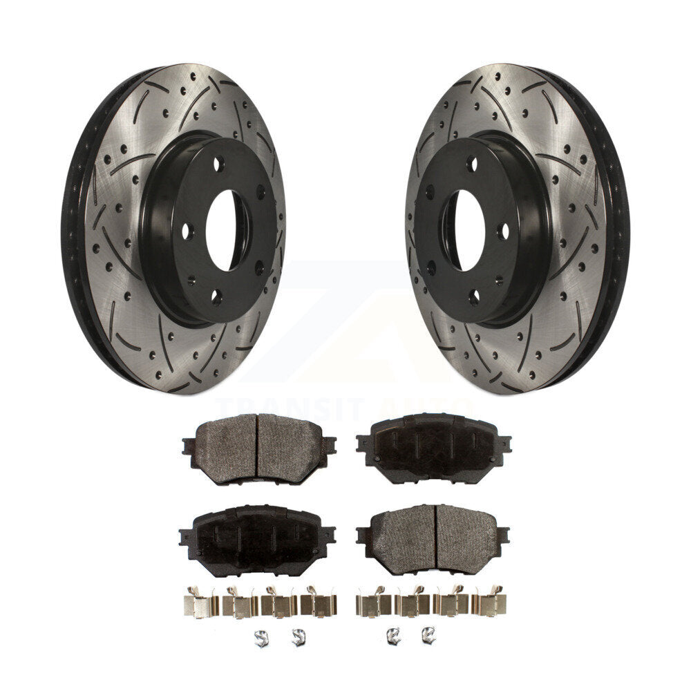 Coated Disc Rotors and Ceramic Brake Pads Kit-KDT-100179 - Kit.bestparts.ca Kit.bestparts.ca