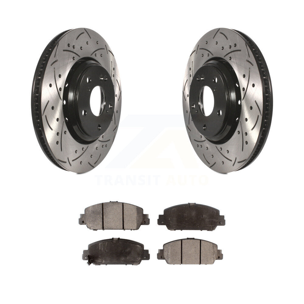 Coated Disc Rotors and Ceramic Brake Pads Kit-KDT-100188 - Kit.bestparts.ca Kit.bestparts.ca