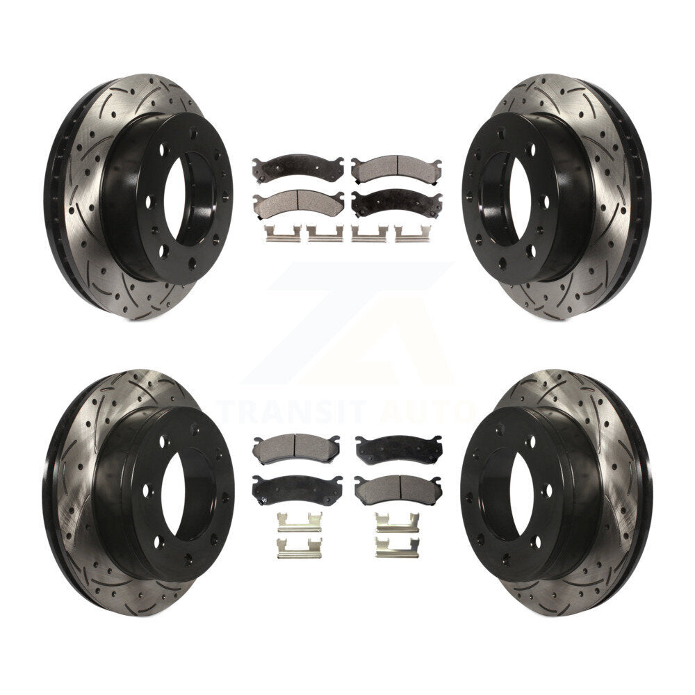 Disc Rotors and Ceramic Brake Pads Kit-KDT-100193 - Kit.bestparts.ca Kit.bestparts.ca