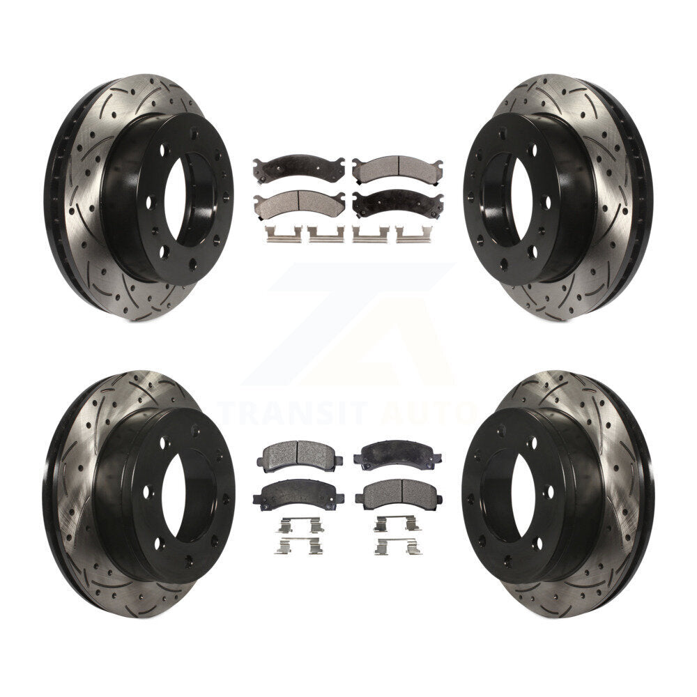 Disc Rotors and Ceramic Brake Pads Kit-KDT-100194 - Kit.bestparts.ca