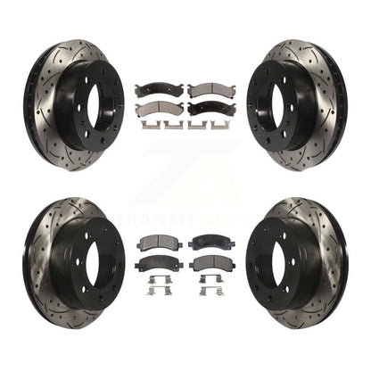 Disc Rotors and Ceramic Brake Pads Kit-KDT-100194 - Kit.bestparts.ca